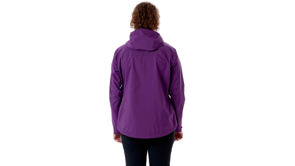 Rab Downpour Plus 2.0 Jacket - Womens, Blackcurrant, Small, QWG-79-BC-10