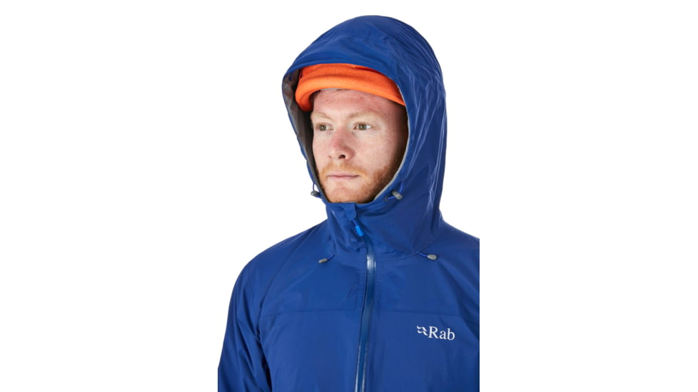 Rab Downpour Plus Jacket - Mens, Blueprint, Medium, QWF-67-BP-M