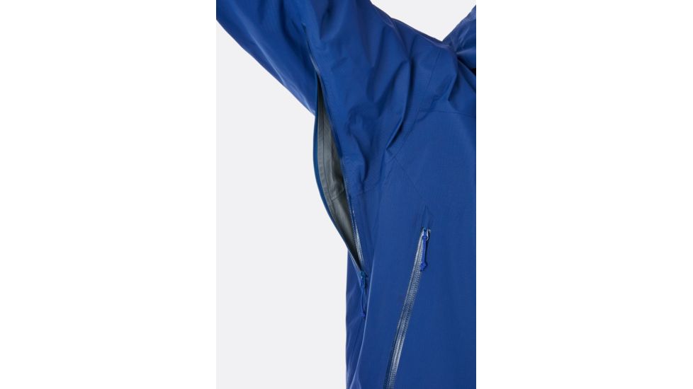 Rab Downpour Plus Jacket - Mens, Blueprint, Small, QWF-67-BP-S