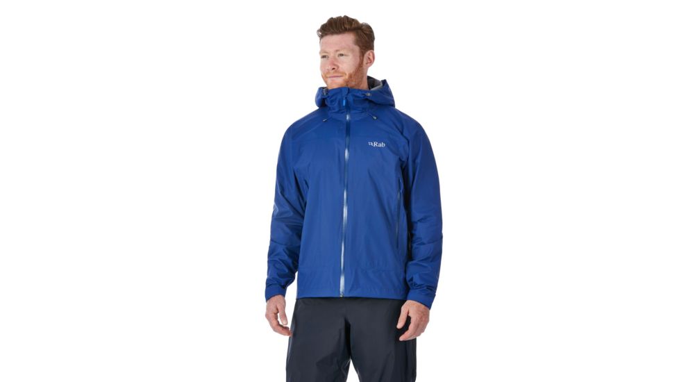 Rab Downpour Plus Jacket - Mens, Blueprint, Small, QWF-67-BP-S