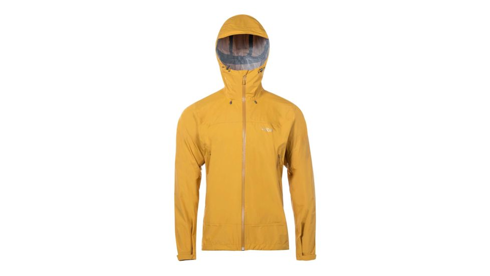 Rab Downpour Plus Jacket - Mens, Dijon, Medium, QWF-67-DJ-M