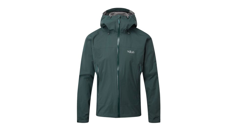 Rab Downpour Plus Jacket - Mens, Pine, Extra Large, QWF-67-PI-XL