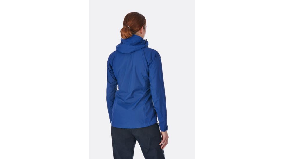Rab Downpour Plus Jacket - Womens, Blueprint, 8, QWF-68-BP-08