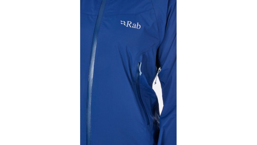 Rab Downpour Plus Jacket - Womens, Blueprint, 8, QWF-68-BP-08
