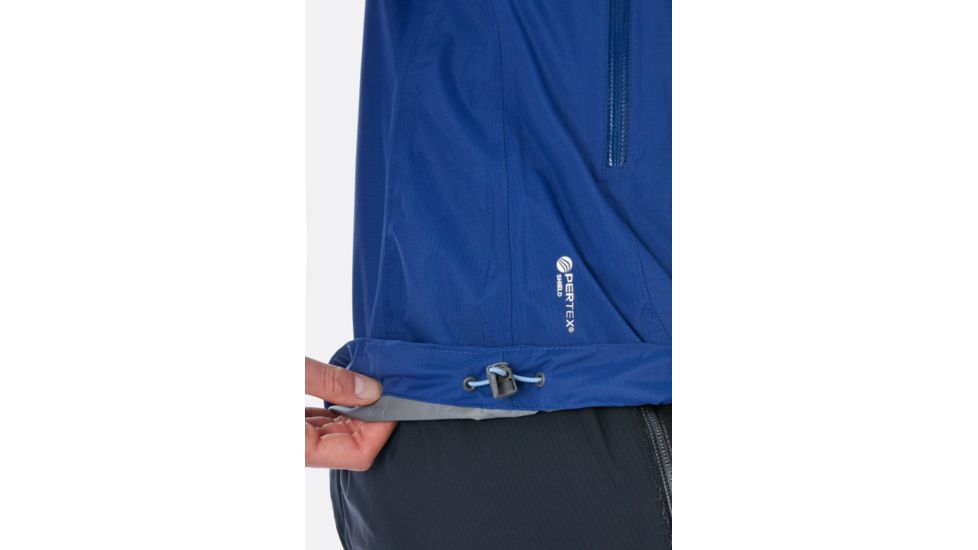 Rab Downpour Plus Jacket - Womens, Blueprint, 8, QWF-68-BP-08