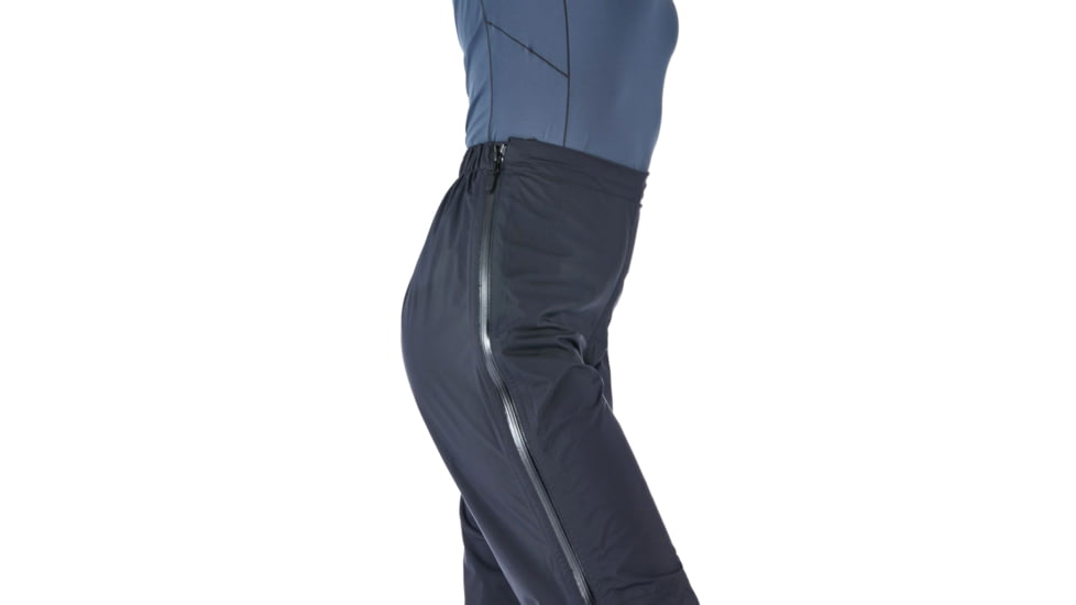 Rab Downpour Plus Pants - Womens, Black, 8, Regular, QWF-70-BL-08