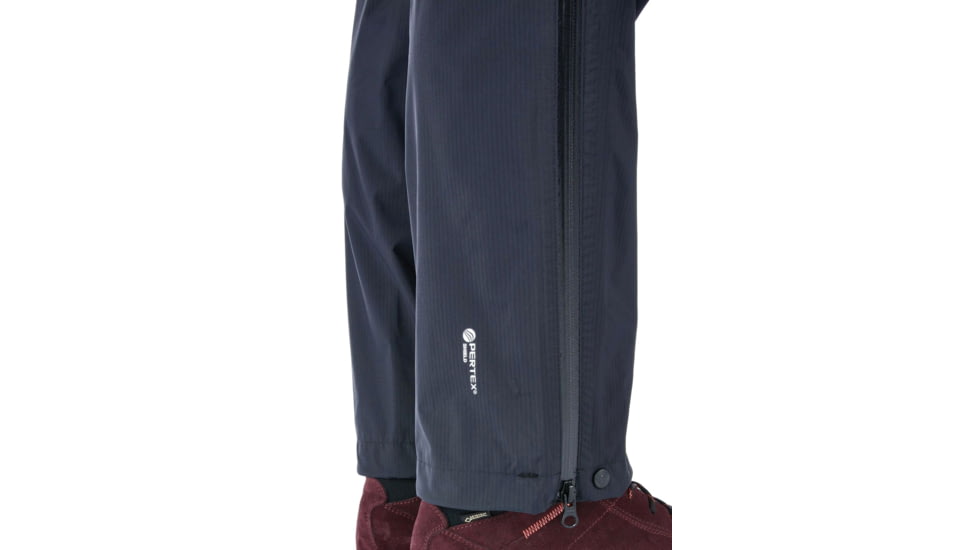 Rab Downpour Plus Pants - Womens, Black, 8, Regular, QWF-70-BL-08