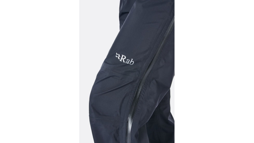 Rab Downpour Plus Pants - Womens, Black, 14, Short Inseam, QWF-70-BL-14-XS