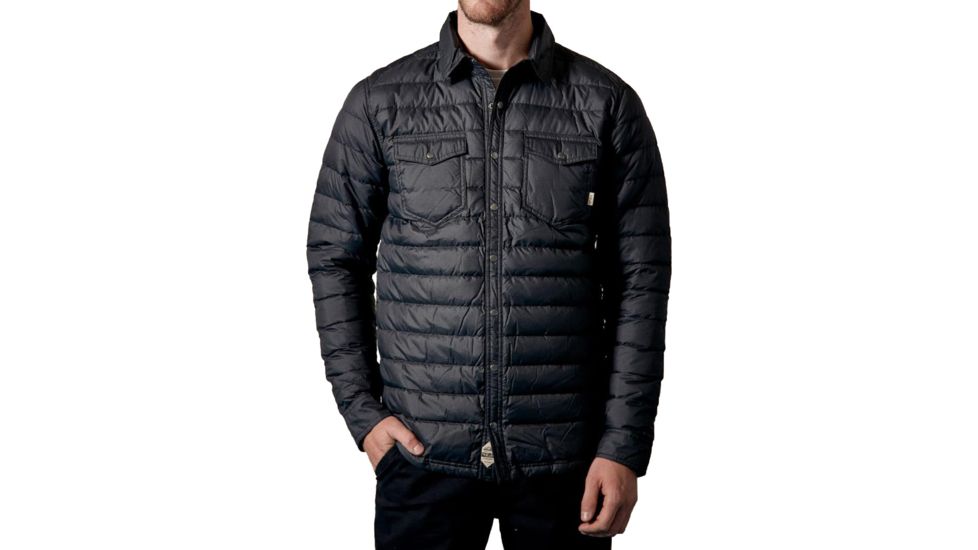 Rab Downtime Shirt - Mens, Black, 2XL, QDA-73-BL-XXL