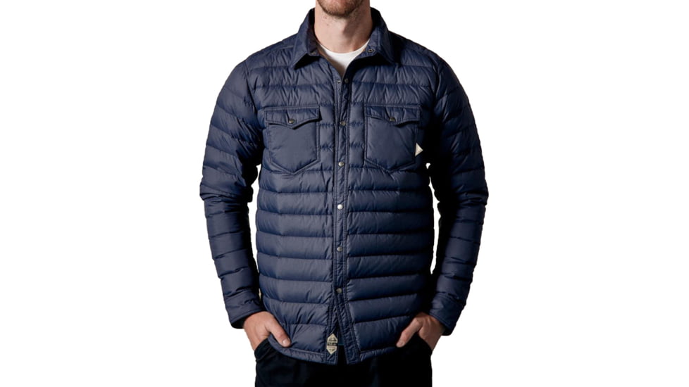 Rab Downtime Shirt - Mens, Deep Denim, 2XL, QDA-73-DD-XXL