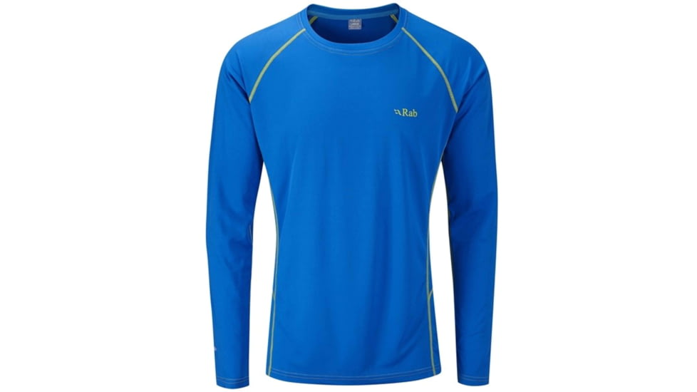 Rab DryFlo 80 Long Sleeve Tee - Men's-Maya-Large