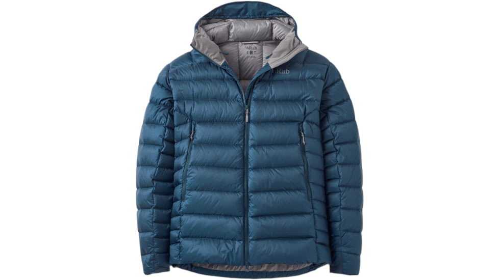 Rab Electron Pro Hoody - Men's, Tempest Blue, Medium, QDB-81-TMB-MED