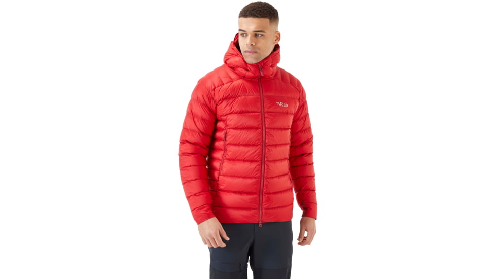 Rab Electron Pro Jacket - Mens, Ascent Red, Large, QDN-85-ASR-LRG