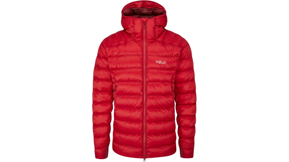 Rab Electron Pro Jacket - Mens, Ascent Red, Large, QDN-85-ASR-LRG