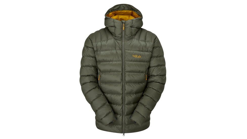 Rab Electron Pro Jacket - Mens, Light Khaki, Small, QDN-85-LKH-SML