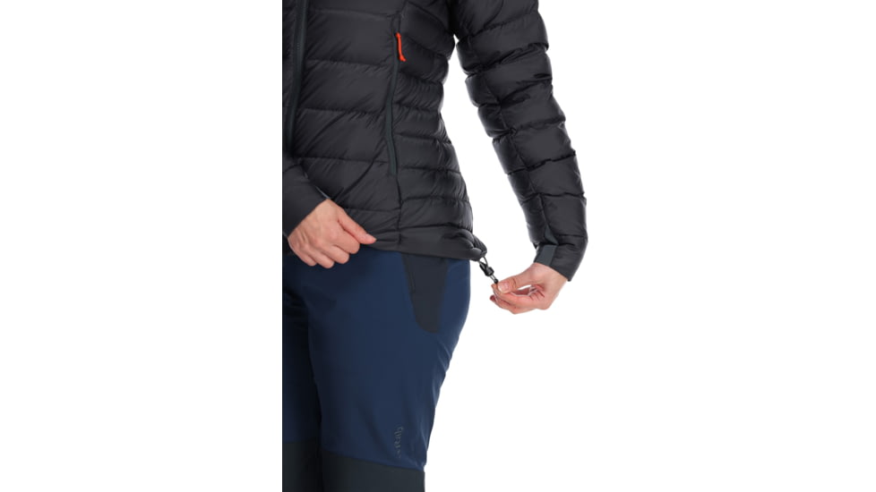 Rab Electron Pro Jacket - Womens, Anthracite, 12, QDN-86-ANR-12