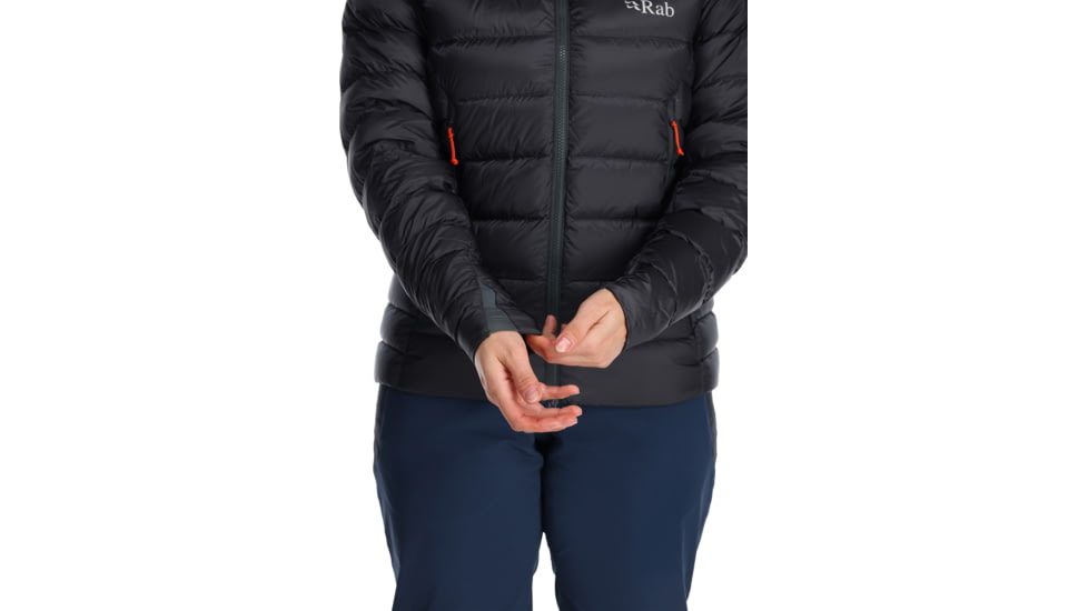Rab Electron Pro Jacket - Womens, Anthracite, 12, QDN-86-ANR-12