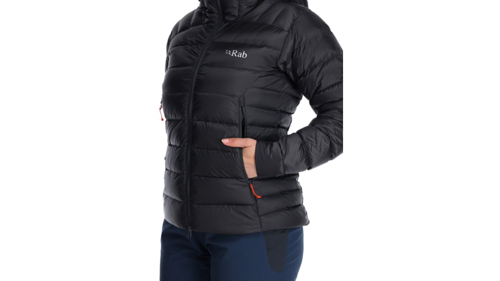 Rab Electron Pro Jacket - Womens, Anthracite, 12, QDN-86-ANR-12