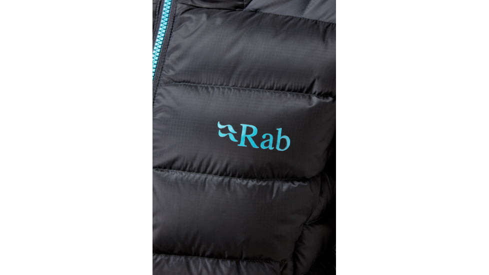 Rab Electron Pro Jacket - Womens, Beluga, 8, QDN-86-BE-08