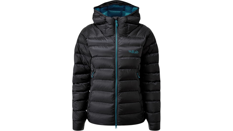 Rab Electron Pro Jacket - Womens, Beluga, 8, QDN-86-BE-08