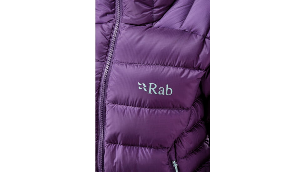 Rab Electron Pro Jacket - Womens, Blackcurrant, 14, QDN-86-BC-14