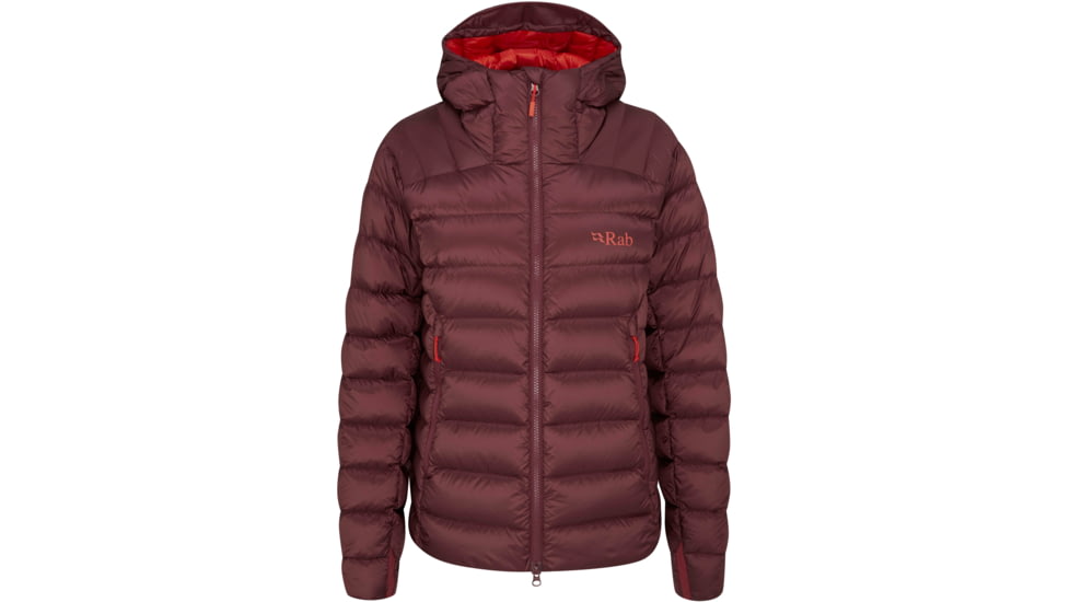 Rab Electron Pro Jacket - Womens, Deep Heather, Medium, QDN-86-DEH-12