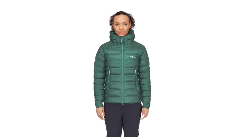Rab Electron Pro Jacket - Womens, Green Slate, 12, QDN-86-GNS-12