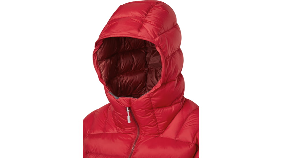 Rab Electron Pro Jacket - Womens, Ruby, 12, QDN-86-RU-12