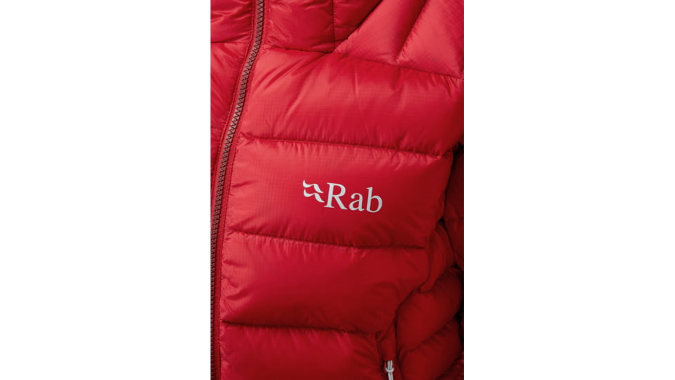 Rab Electron Pro Jacket - Womens, Ruby, 12, QDN-86-RU-12