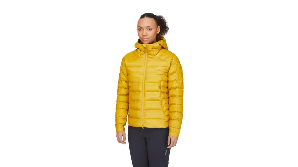 Rab Electron Pro Jacket - Womens, Sahara, 12, QDN-86-SAH-12