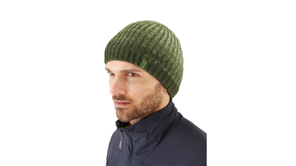 Rab Elevation Beanie - Unisex, Army, One Size, QAA-61-ARM-ONE