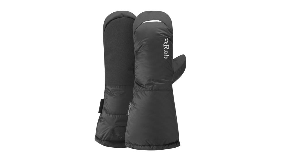 Rab Endurance Down Mitt, Black, X-Small, QAG-27-BK-XS