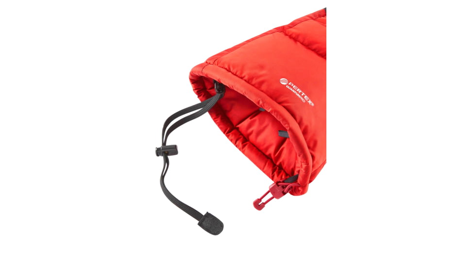 Rab Endurance Down Mitt, Fiery Red, Extra Large, QAJ-06-FRD-XLG