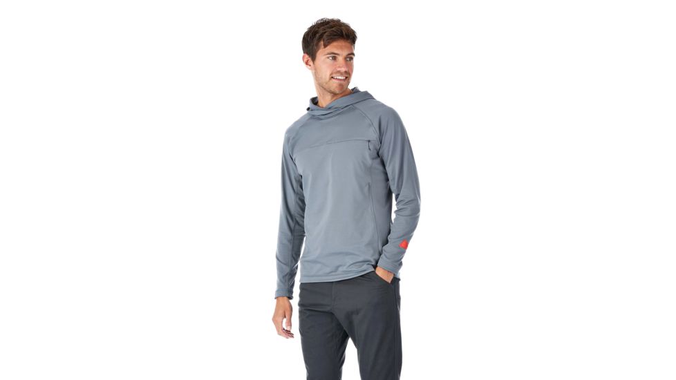 Rab Enigma Hoody - Mens, Granite, Medium, QFB-28-GT-M