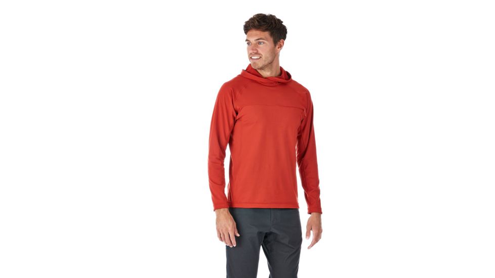 Rab Enigma Hoody - Mens, Red Clay, Large, QFB-28-RC-L