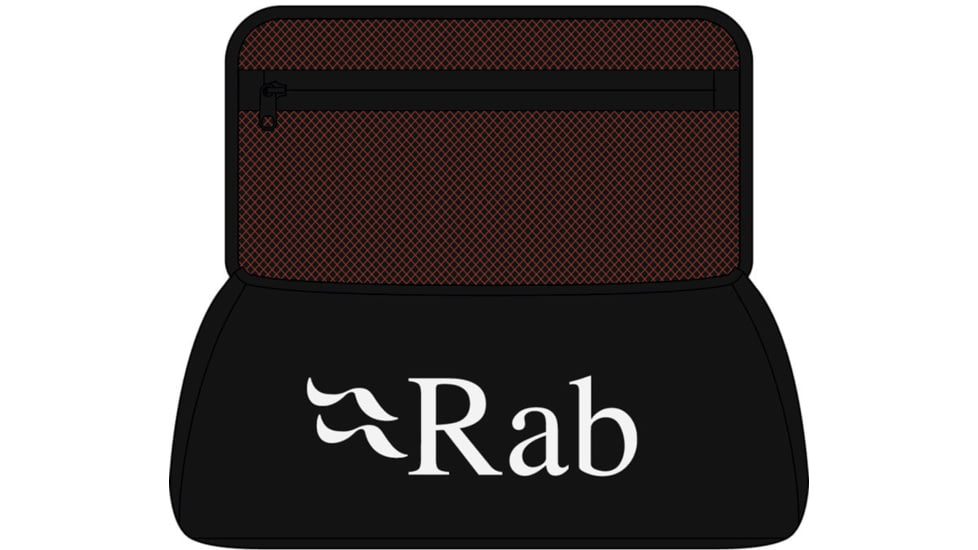 Rab Escape Wash Bag, Black, One Size, QAB-50-BLK-ONE