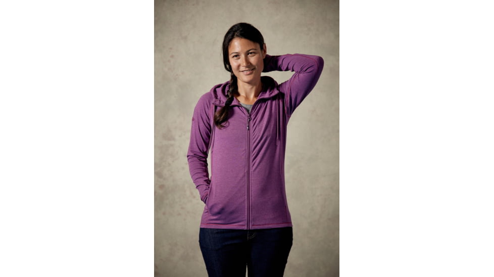 Rab Essence Hoody - Womens, Grapejuice, 16, QFB-08-GP-16
