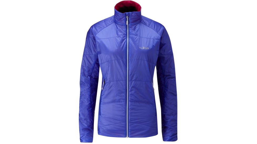 DEMO, Rab Womens Ether X Jacket, Electric/Fuschia, 12, QIN-99-EL-12-DEMO