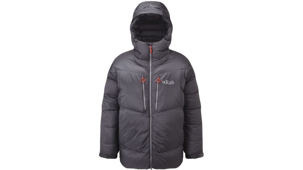 Rab Expedition 7000 Jacket - Men's, Graphene/Zinc, Large, QDN-68-GP-L-DEMO