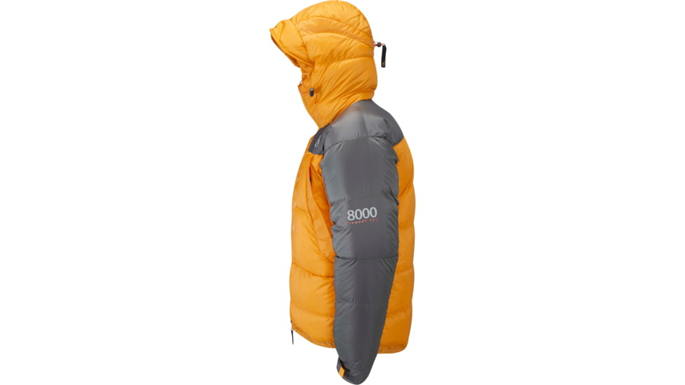 Rab Expedition 8000 Jacket, Gold/Shark, Extra Large, QED-21-GO-XL