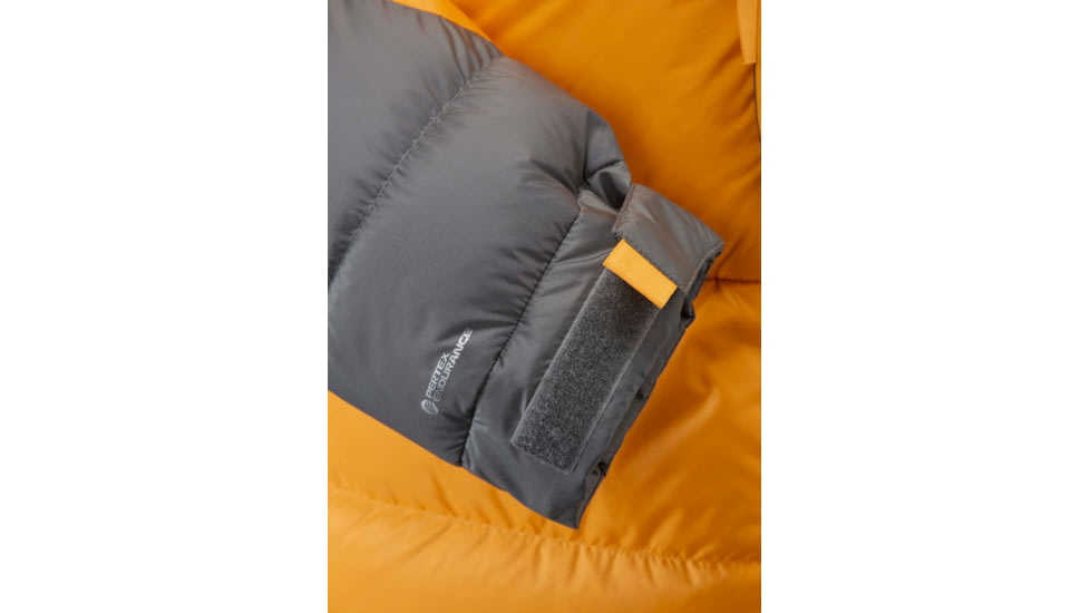 Rab Expedition 8000 Jacket, Gold/Shark, Extra Large, QED-21-GO-XL