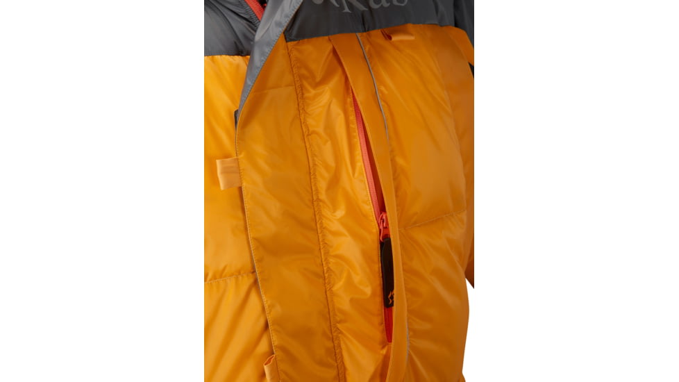 Rab Expedition 8000 Suit, Gold/Shark, Large, QED-20-GO-L