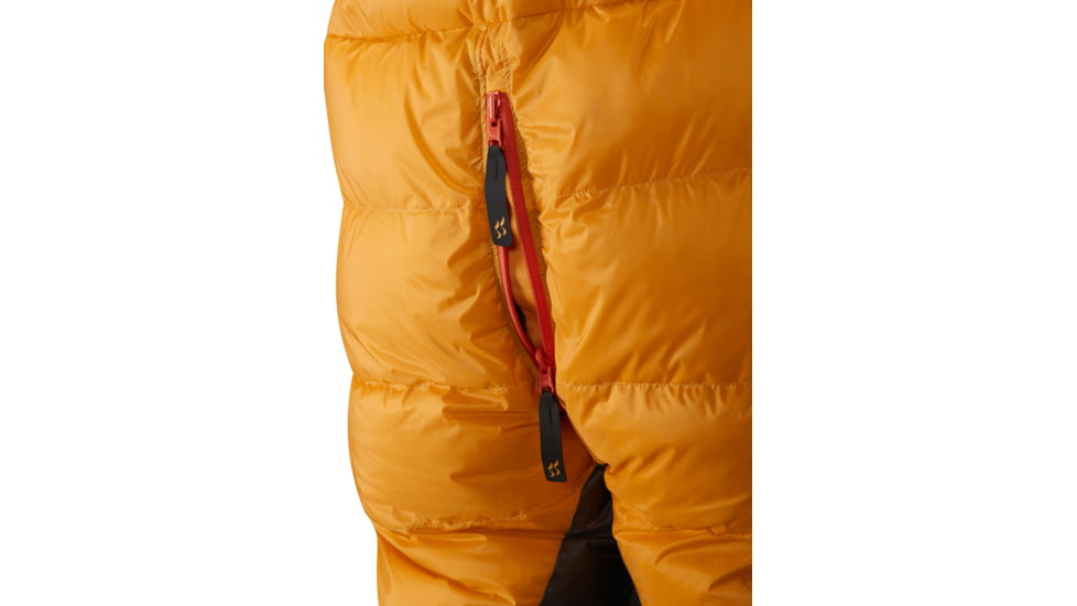 Rab Expedition 8000 Suit, Gold/Shark, Large, QED-20-GO-L