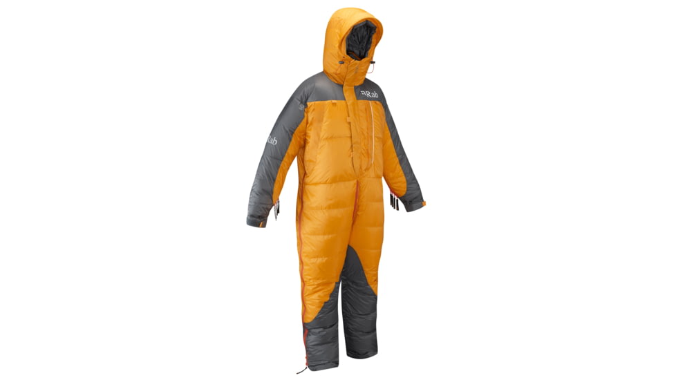 Rab Expedition 8000 Suit, Gold/Shark, Large, QED-20-GO-L