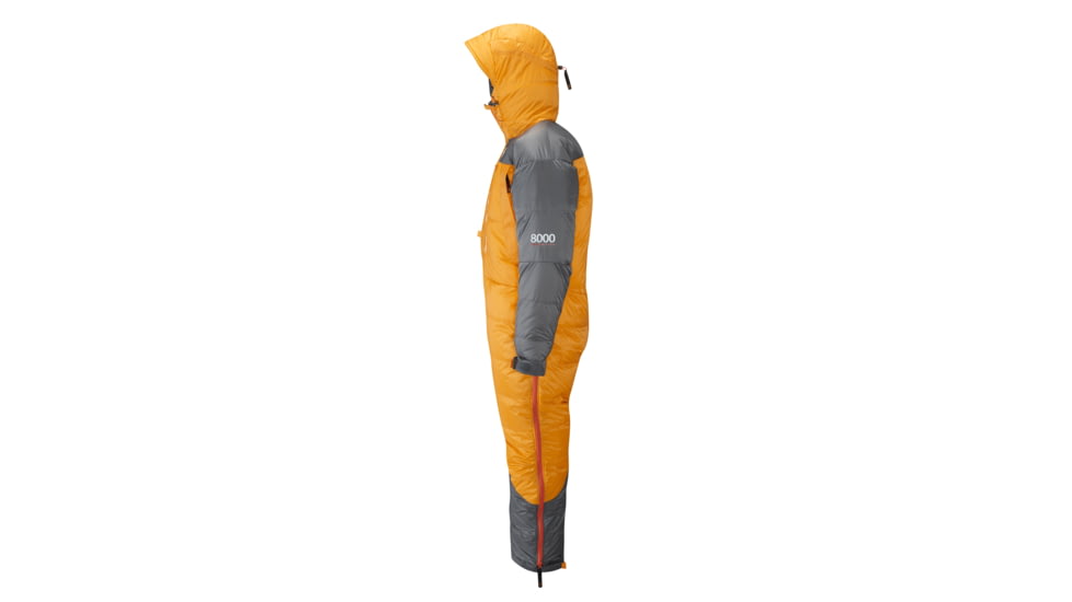 Rab Expedition 8000 Suit, Gold/Shark, Large, QED-20-GO-L