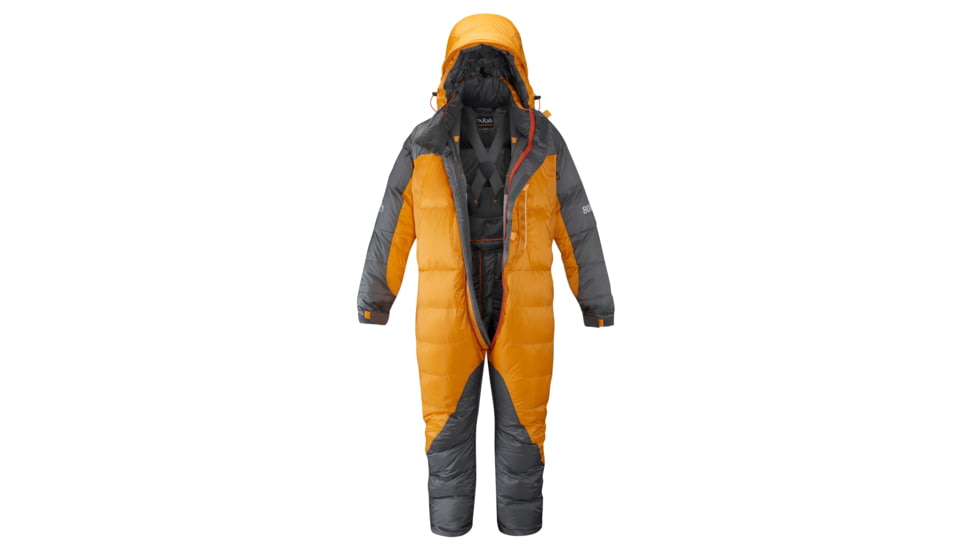 Rab Expedition 8000 Suit, Gold/Shark, Large, QED-20-GO-L