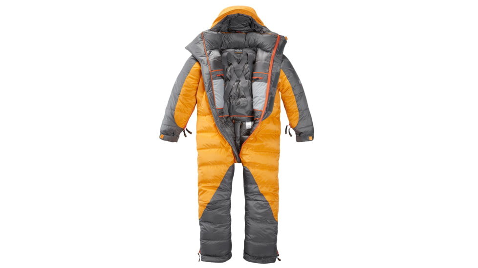 Rab Expedition 8000 Suit, Gold/Shark, Large, QED-20-GO-L