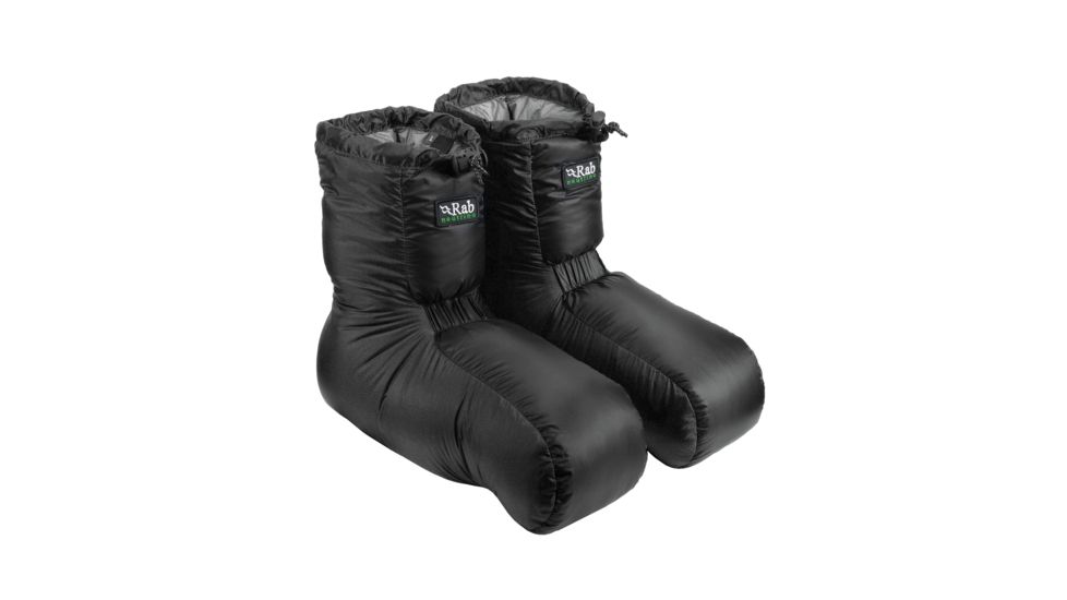 Rab Expedition Slippers, Ebony, Large, QED-17-EB-L