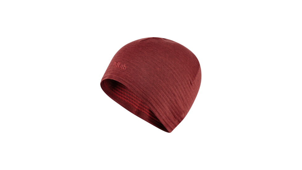 Rab Filament Beanie, Oxblood Red, One Size, QAA-87-OR