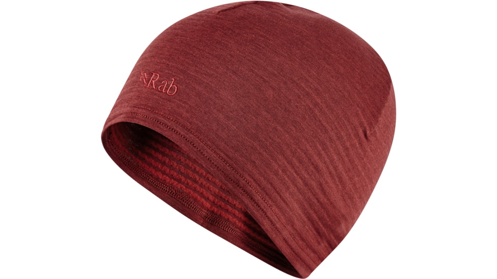 Rab Filament Beanie, Oxblood Red, One Size, QAA-87-OR